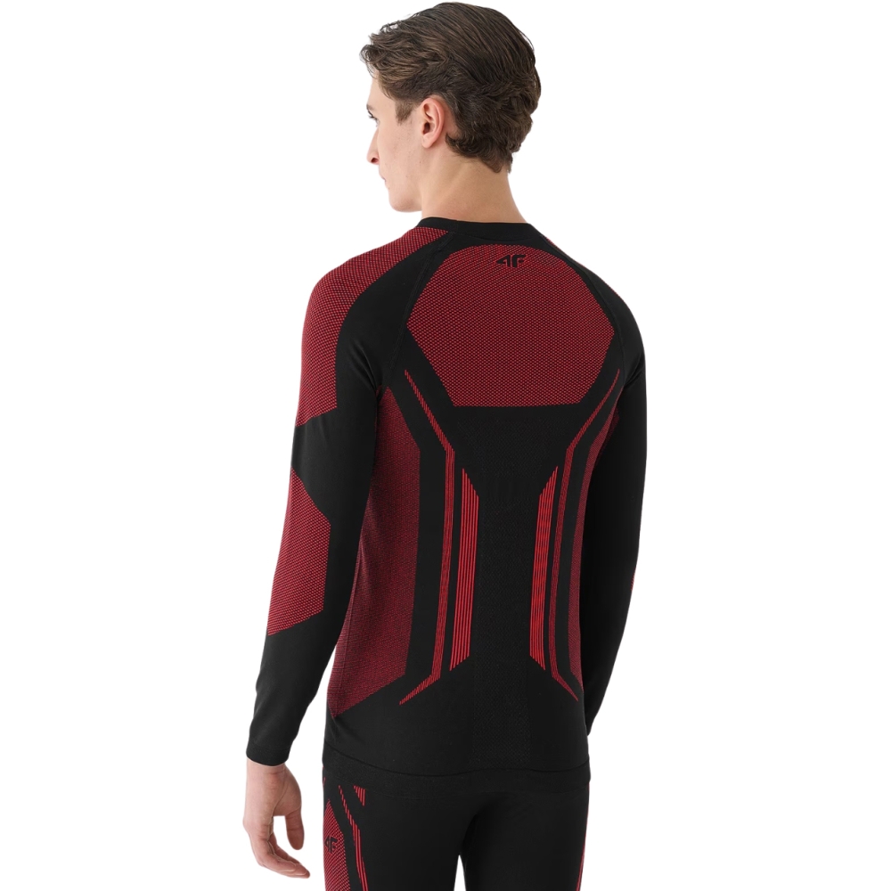 Men's thermoactive T-shirt 4F M165 red 4FWAW24USEAM165 62S