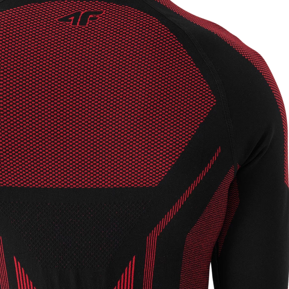 Men's thermoactive T-shirt 4F M165 red 4FWAW24USEAM165 62S