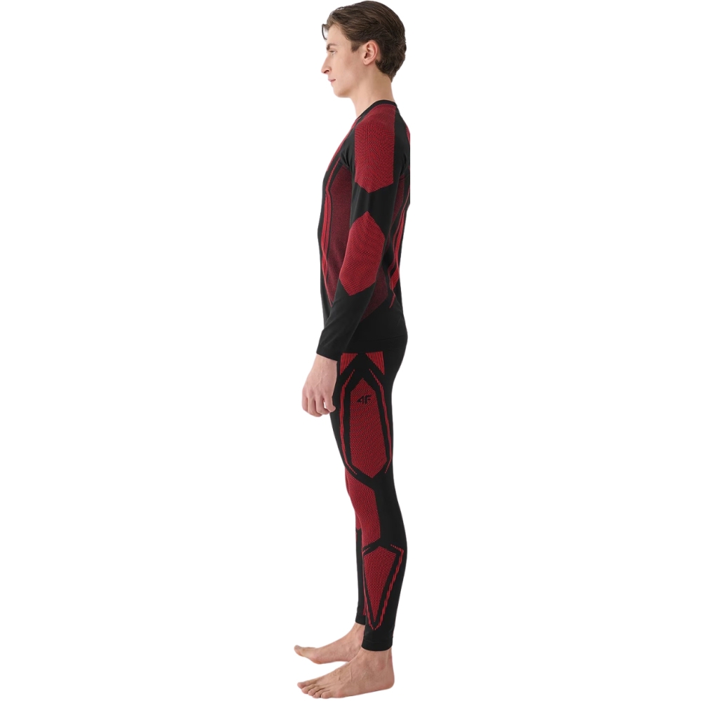 Men's thermoactive T-shirt 4F M165 red 4FWAW24USEAM165 62S