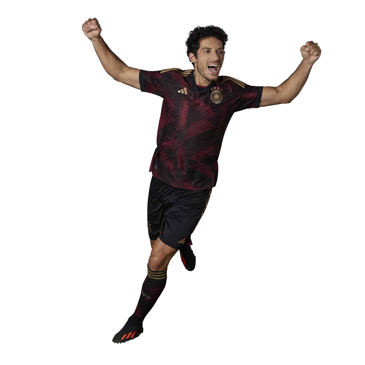 adidas Germany Away Authentic Shirt 2022 Mens