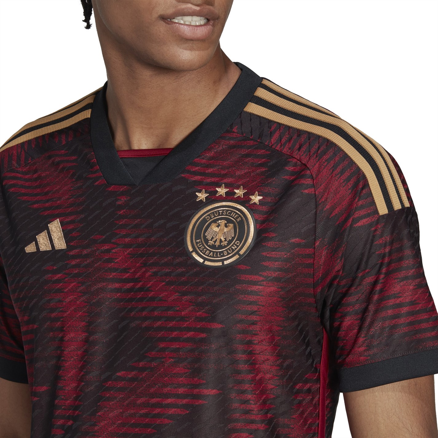 adidas Germany Away Authentic Shirt 2022 Mens