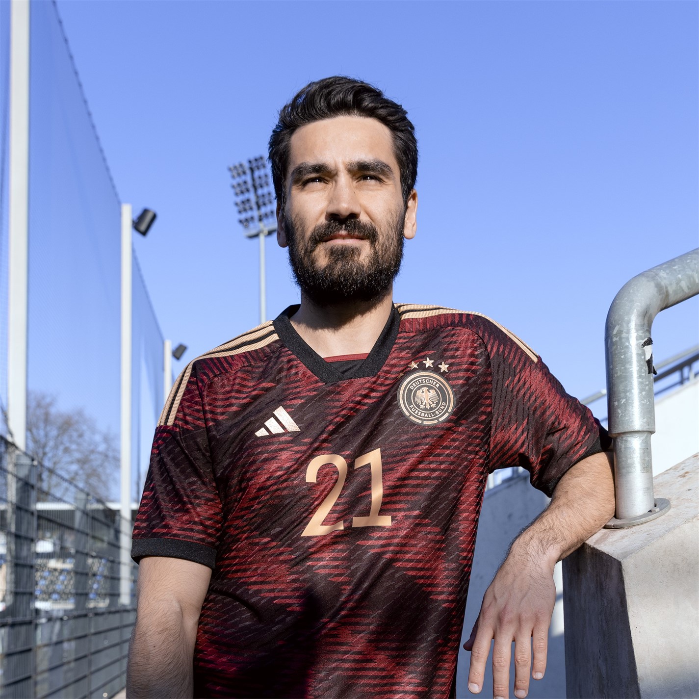 adidas Germany Away Authentic Shirt 2022 Mens