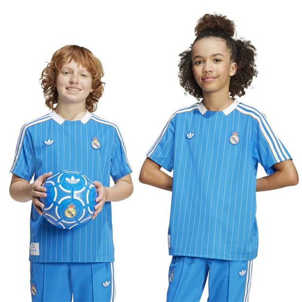 adidas Real Madrid Icon Shirt 2025 2026 Juniors