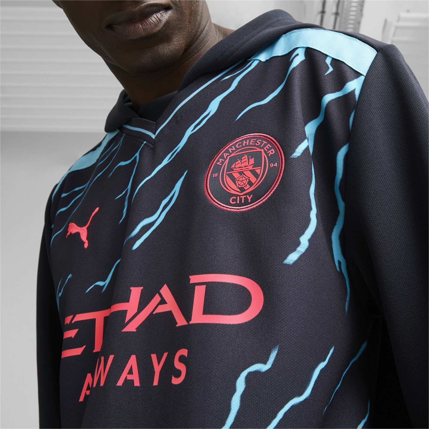 Puma Manchester City Shirt Jacket 2023 2024 Adults