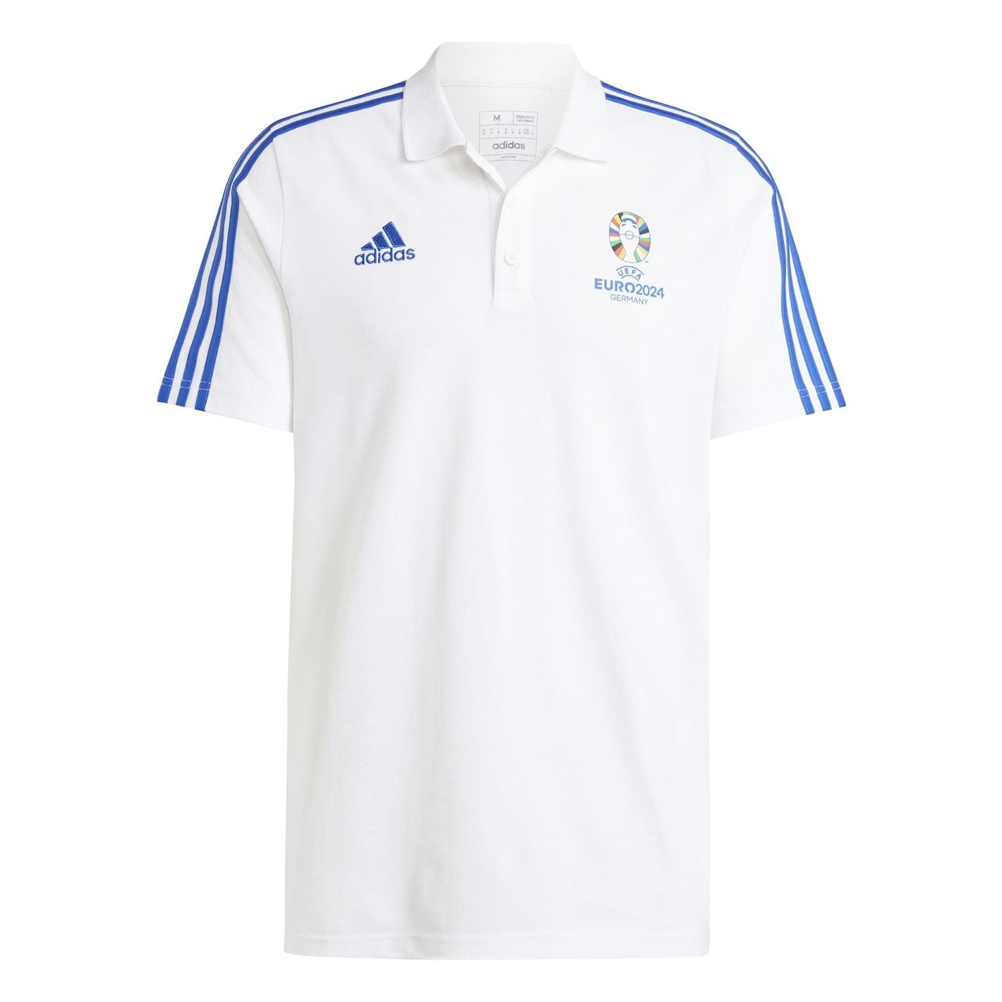 adidas UEFA EURO24tm Official Emblem Polo Shirt Mens