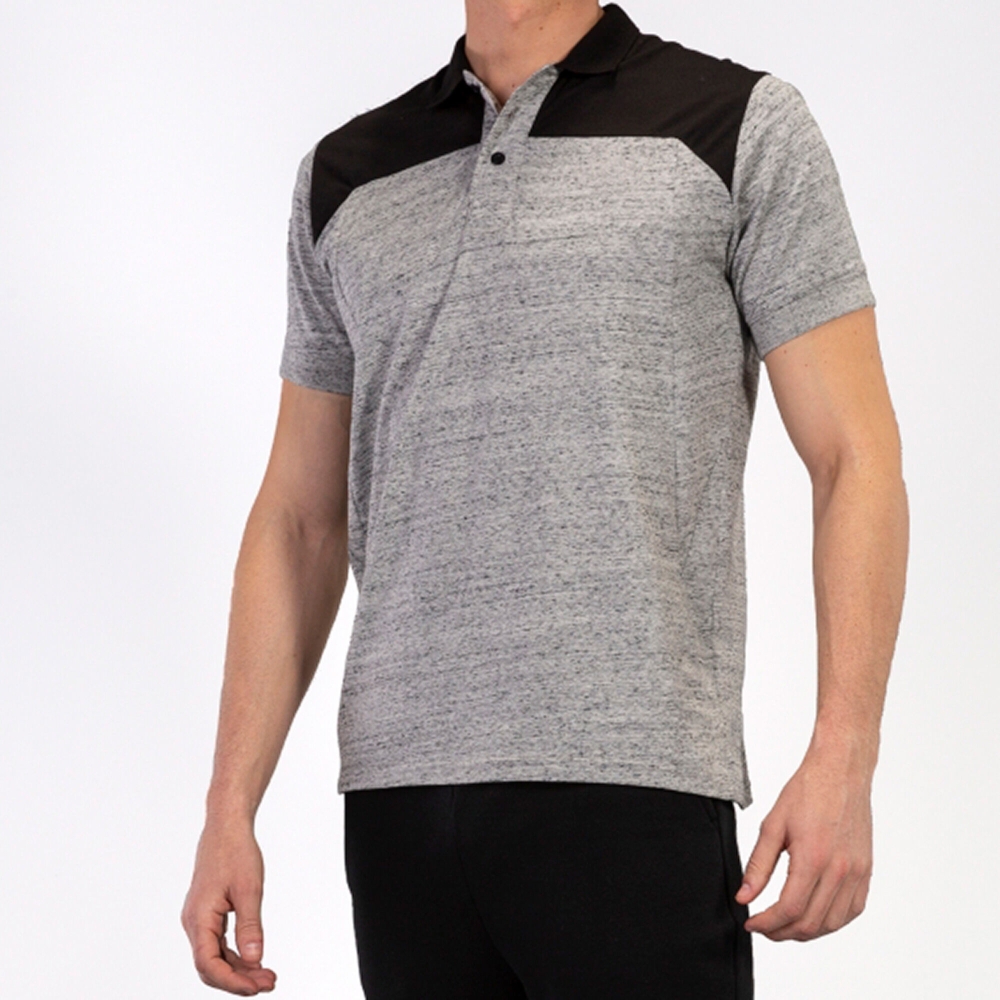 Polo Shirt Winner Ii Cotton Anthracite-black  S/s