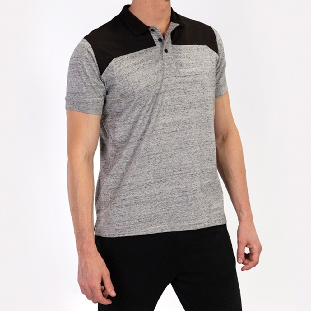 Polo Shirt Winner Ii Cotton Anthracite-black S/s
