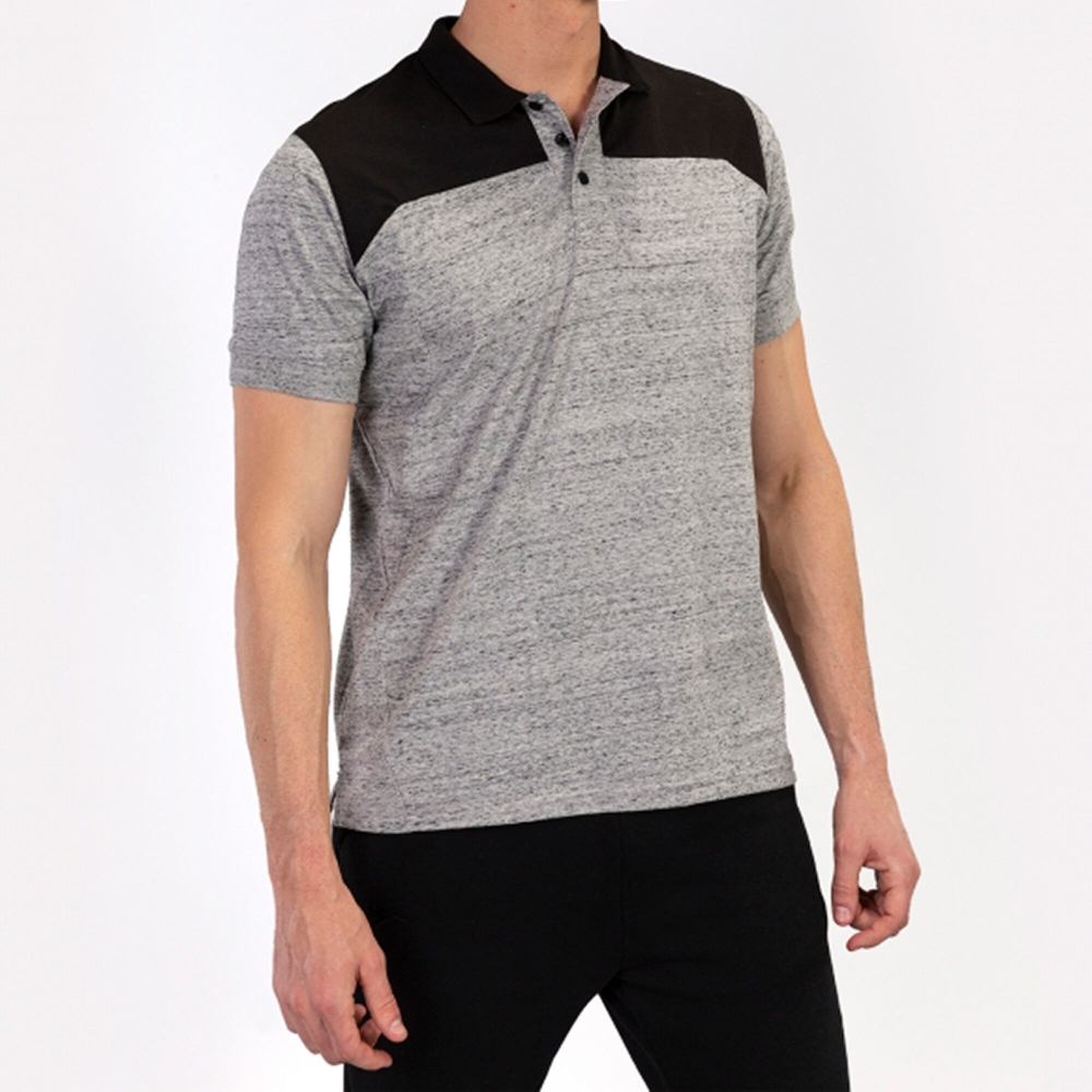 Polo Shirt Winner Ii Cotton Anthracite-black  S/s