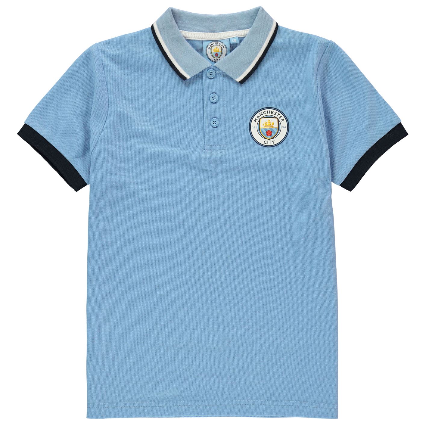 Tricouri Polo Source Lab Manchester City FC de baieti Junior