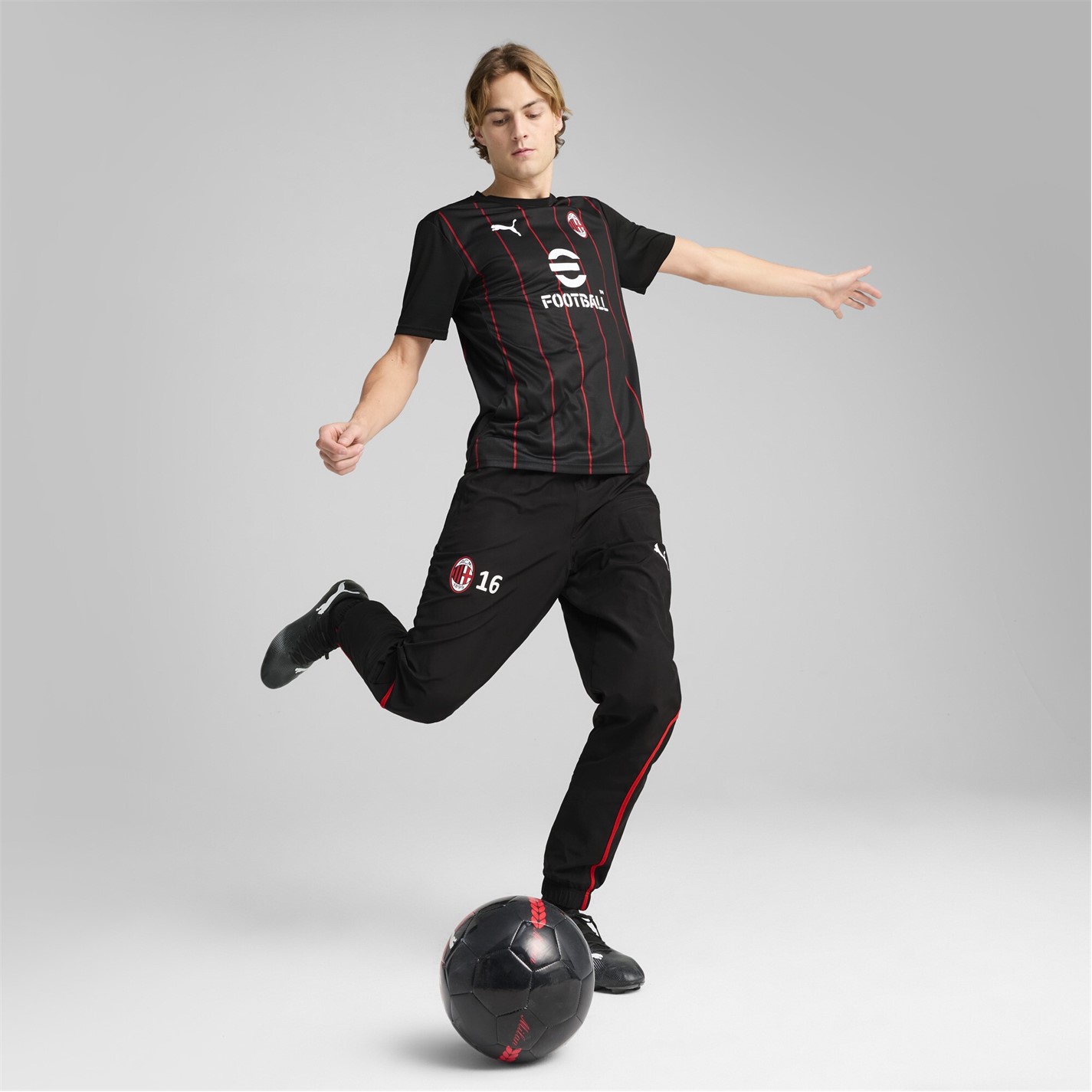 Puma AC Milan Prematch Shirt Adults