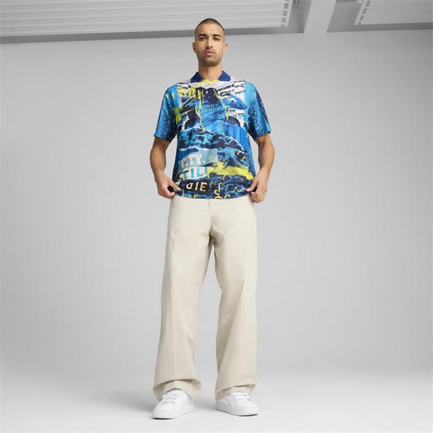 Puma Manchester City FtblNRGY+ Retro Shirt Adults