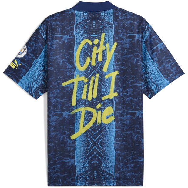 Puma Manchester City FtblNRGY+ Retro Shirt Adults