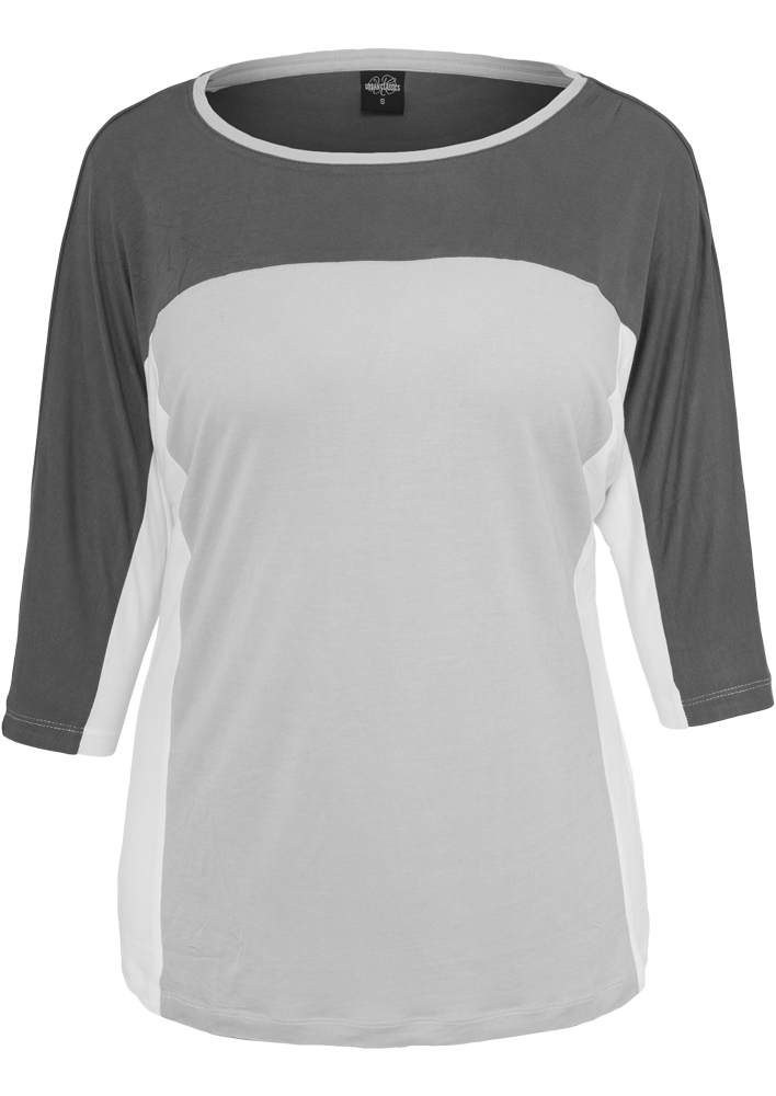 Tricouri 3-tone 3/4 Sleeve pentru Femei Urban Classics