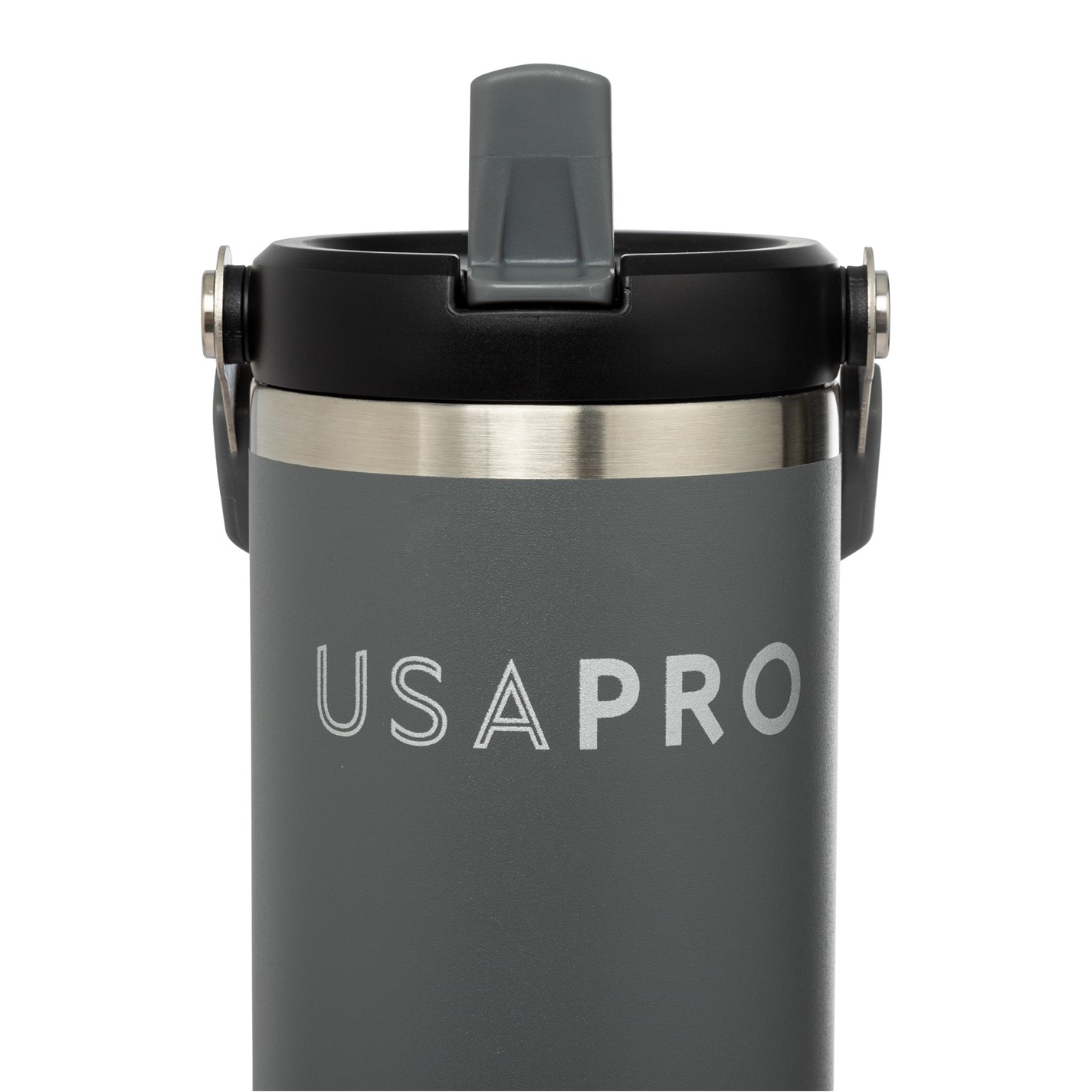USA Pro Travel Cup with Flip Straw